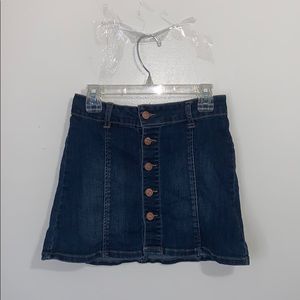 Kids button down skirt